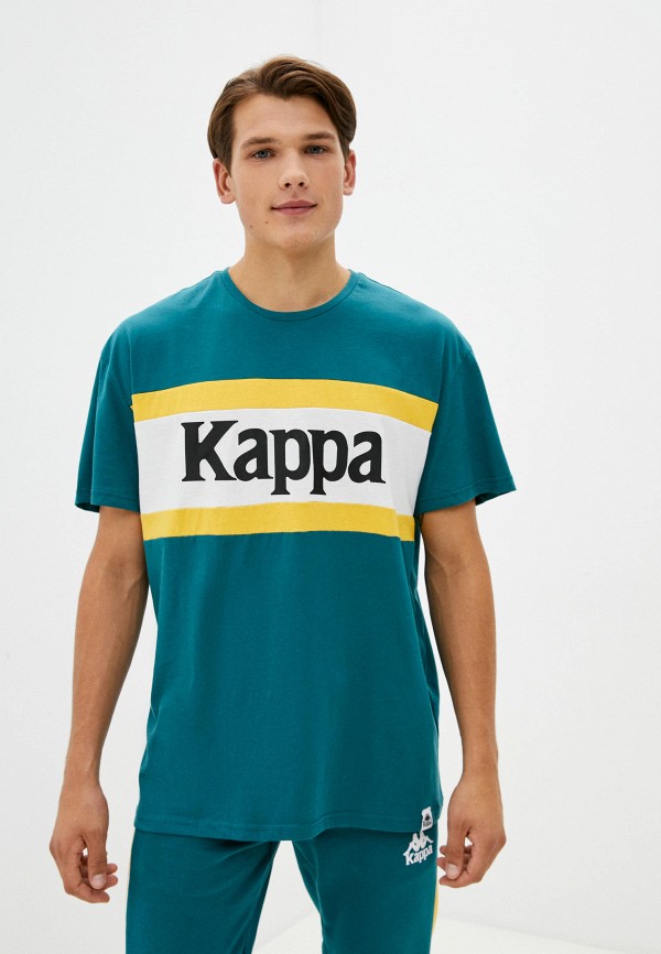 

Футболка Kappa, Бирюзовый, Kappa MP002XM1I14R