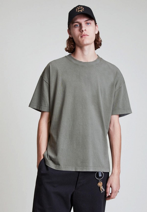 

Футболка AllSaints, Хаки, KYAN SS CREW