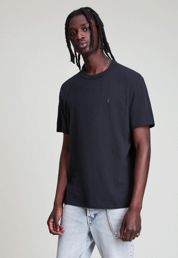 

Футболка AllSaints, Синий, DEXTER SS CREW