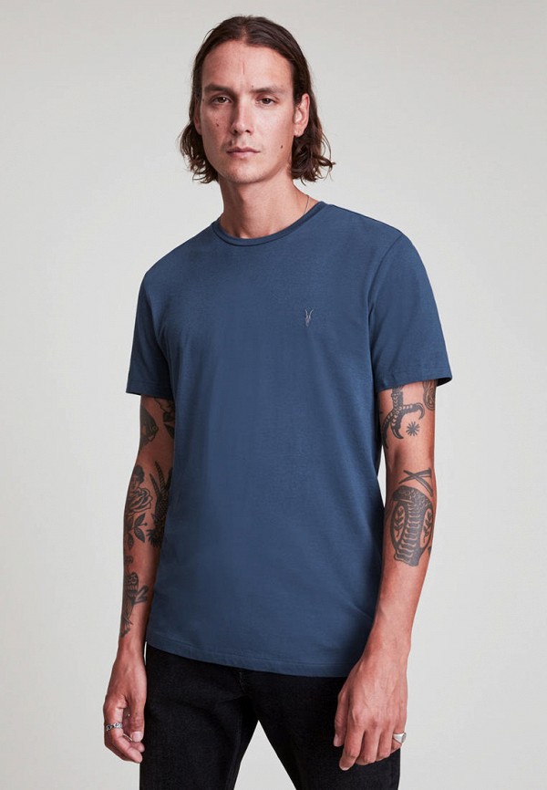 

Футболка AllSaints, Синий, TONIC SS CREW