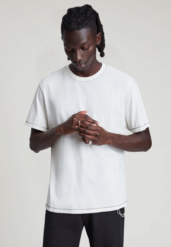 

Футболка AllSaints, Белый, BEAMER SS CREW