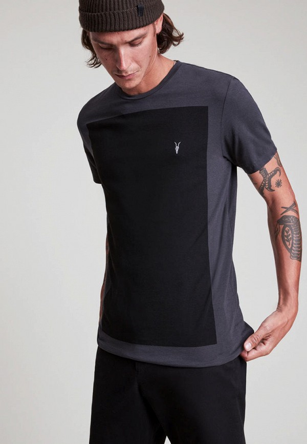 

Футболка AllSaints, Серый, LOBKE SS CREW