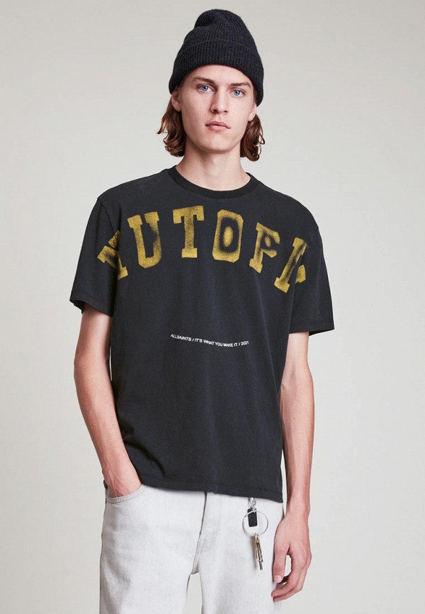 

Футболка AllSaints, Серый, NUTOPEAN SS CREW