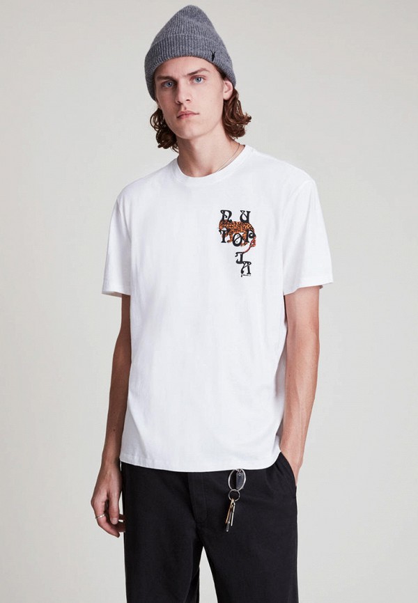 

Футболка AllSaints, Белый, TRIPPER SS CREW