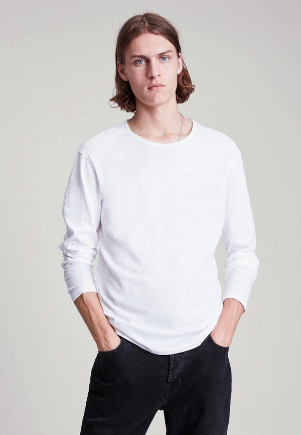 

Лонгслив AllSaints, Белый, FIGURE LS CREW