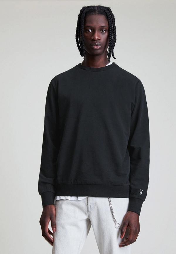 

Свитшот AllSaints, Черный, HASTE CREW