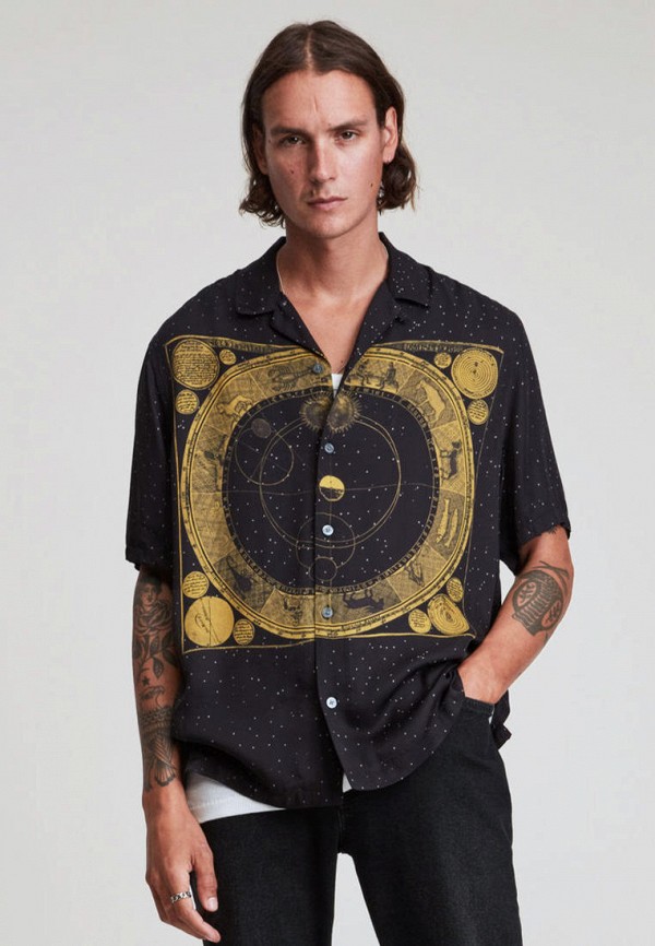 

Рубашка AllSaints, Черный
