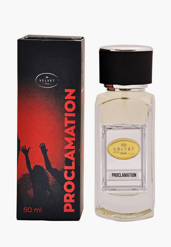 

Парфюмерная вода Velvet Sam, Прозрачный, PROCLAMATION, 50 мл