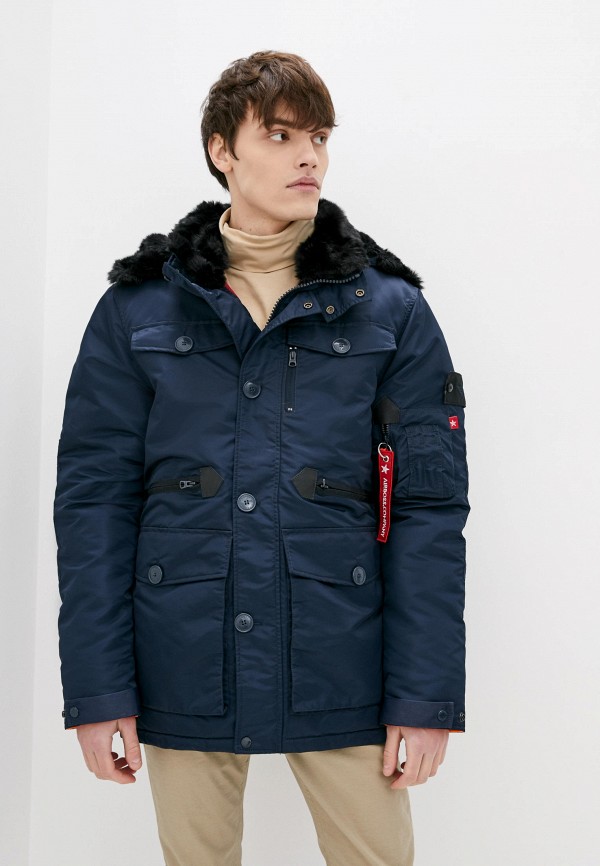 

Парка Airboss, Синий, Airboss MP002XM1I2WJ