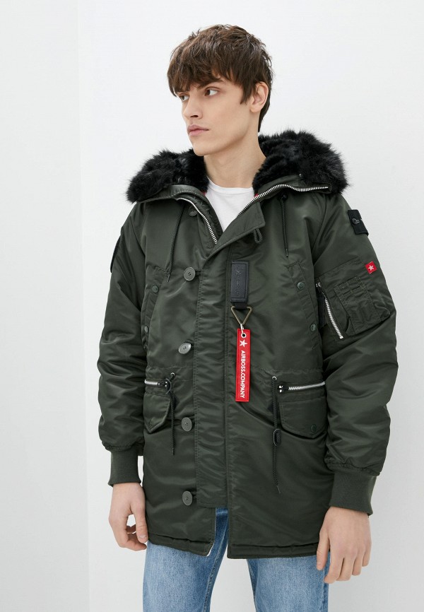 

Парка Airboss, Хаки, Airboss MP002XM1I2WY