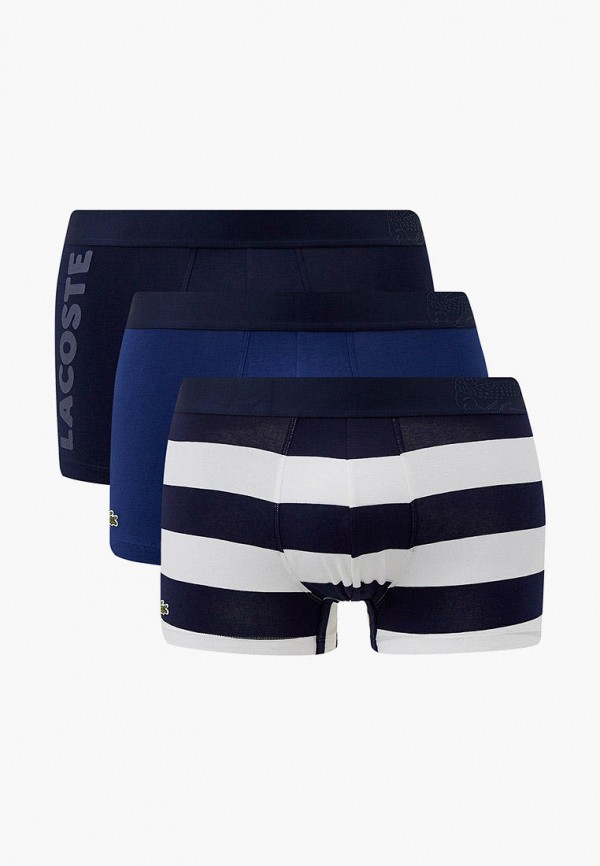 

Трусы 3 шт. Lacoste, Синий, Lacoste MP002XM1I3F9