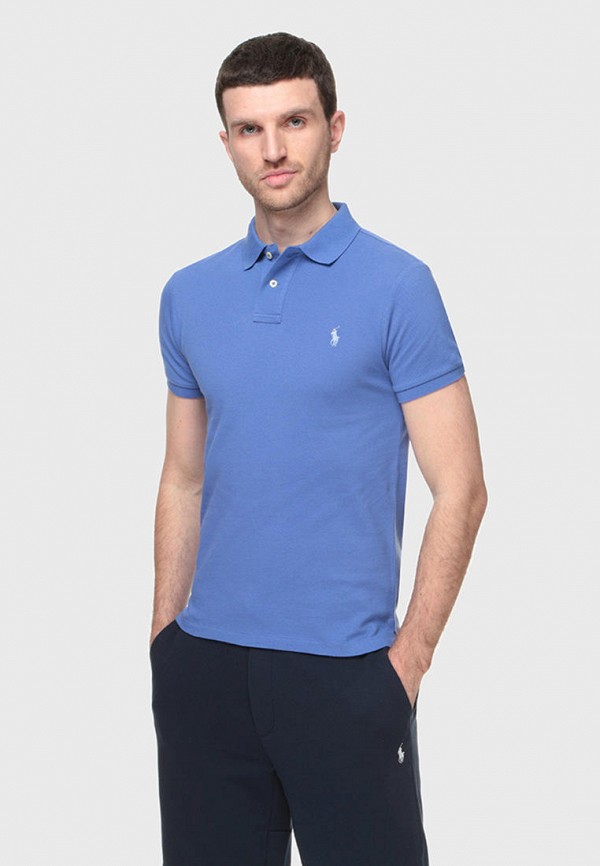 

Поло Polo Ralph Lauren, Голубой, Polo Ralph Lauren MP002XM1I3G2