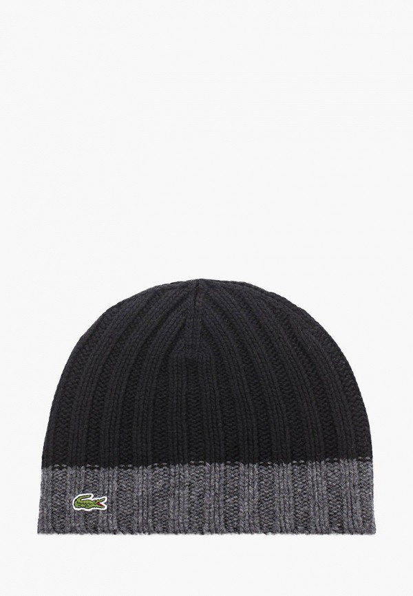 

Шапка Lacoste, Черный