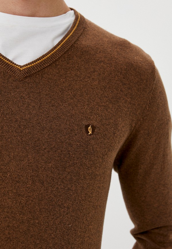 Пуловер Grostyle цвет коричневый  Фото 4
