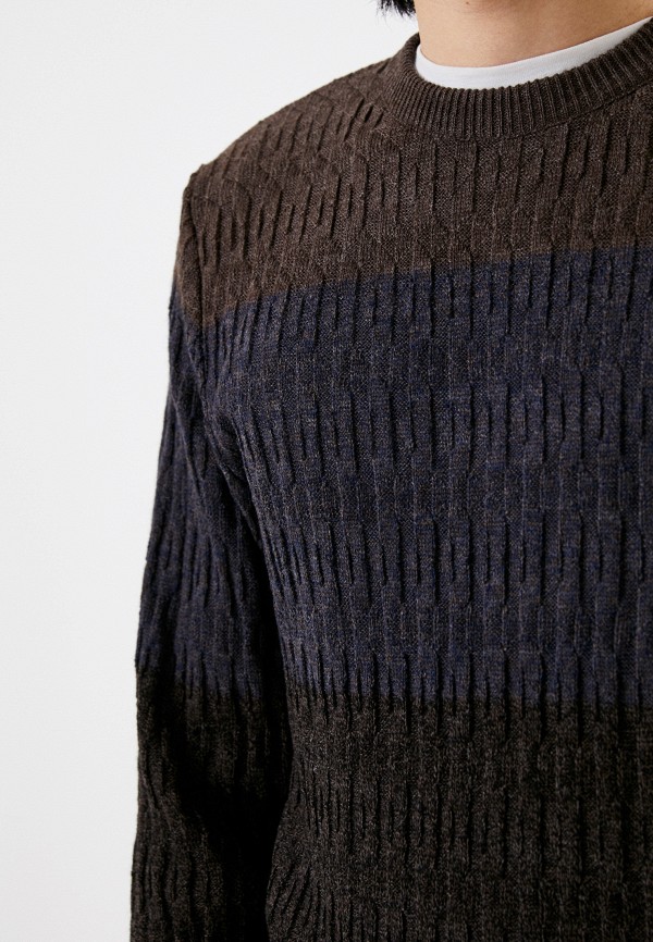 Джемпер Стим коричневый, размер 58, фото 4