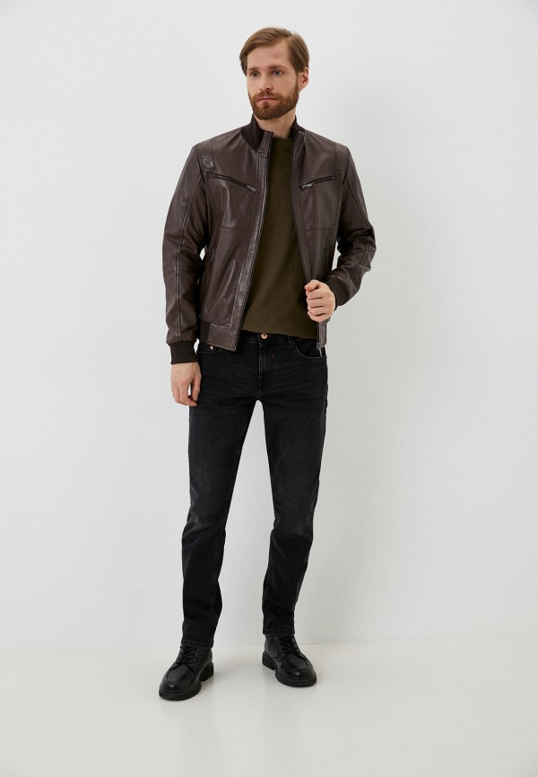 фото Куртка кожаная urban fashion for men