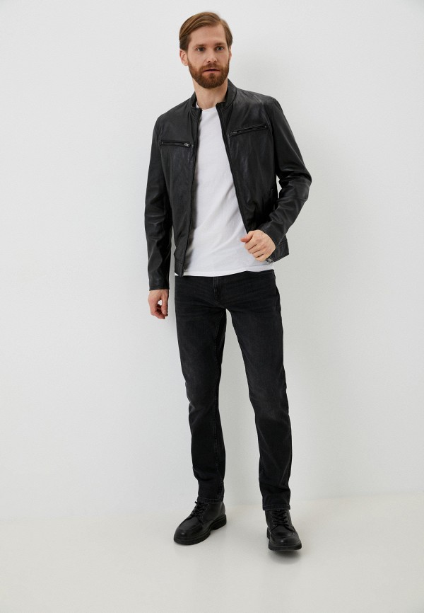 фото Куртка кожаная urban fashion for men
