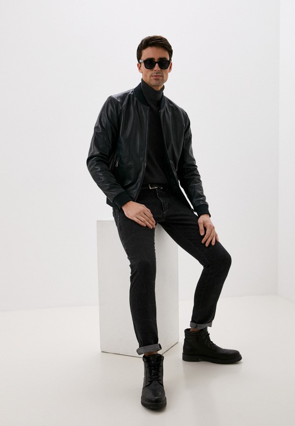 фото Куртка кожаная urban fashion for men