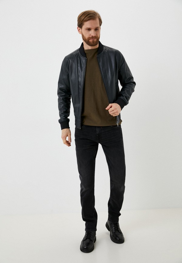 фото Куртка кожаная urban fashion for men