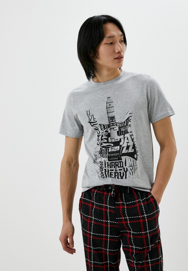 Пижама Kaftan разноцветный, размер 52, фото 2