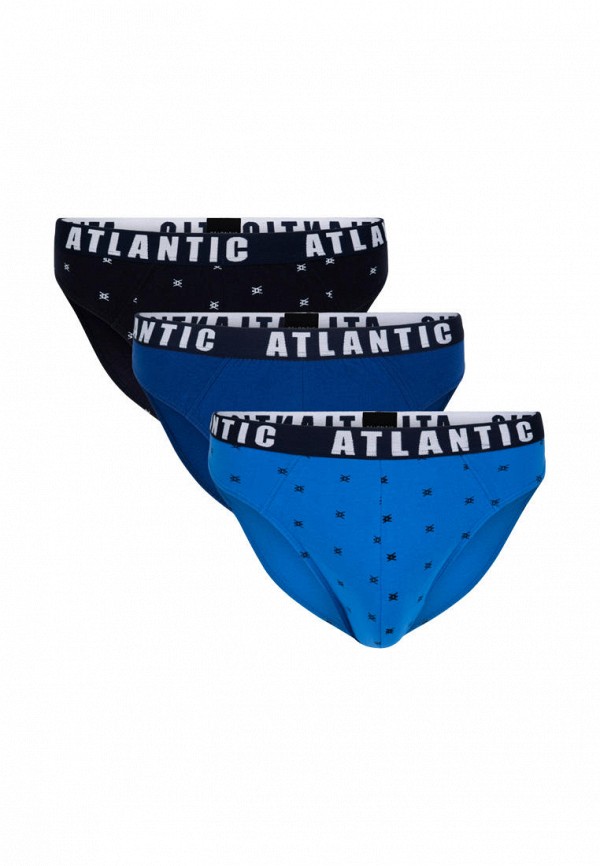 

Трусы 3 шт. Atlantic, Голубой;синий, Atlantic MP002XM1I4CF