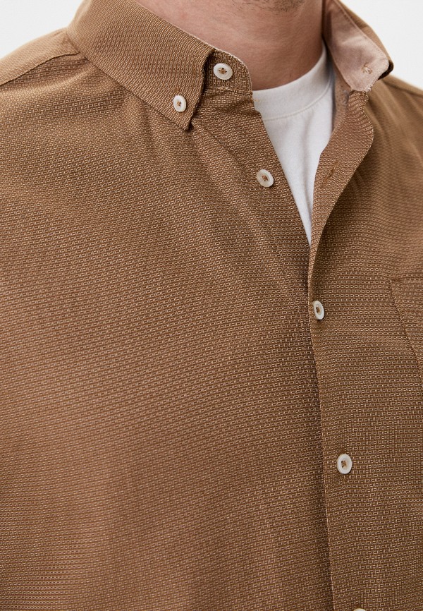 Рубашка DeFacto цвет коричневый  Фото 4