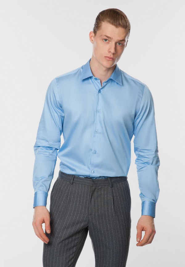

Рубашка Arber, Голубой, Slim Fit