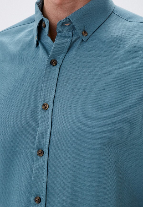 Рубашка DeFacto цвет бирюзовый  Фото 4