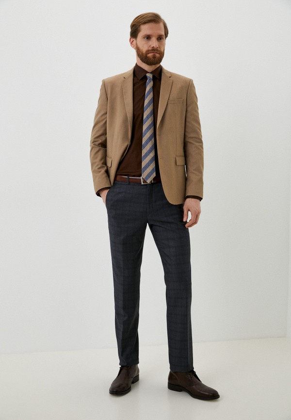 Рубашка Bawer коричневый, размер 60, фото 2