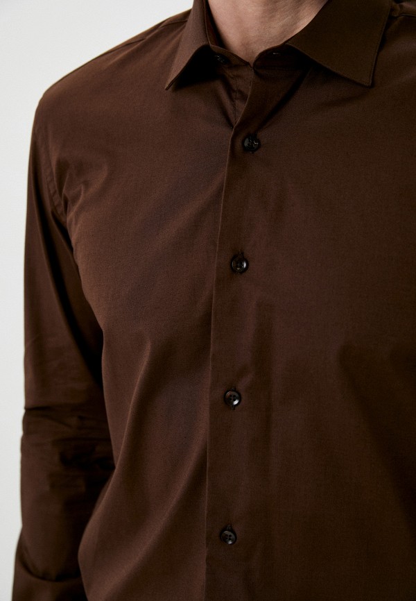 Рубашка Bawer коричневый, размер 60, фото 5