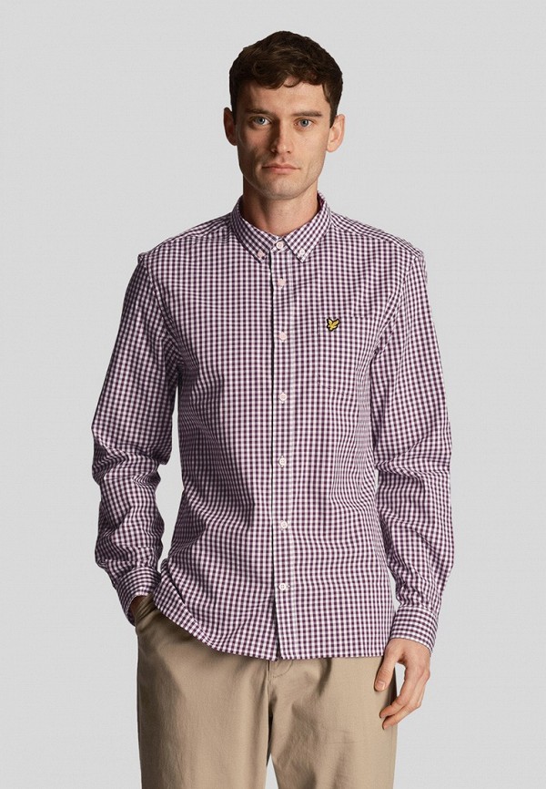 Рубашка Lyle & Scott LS Slim Fit Gingham Shirt