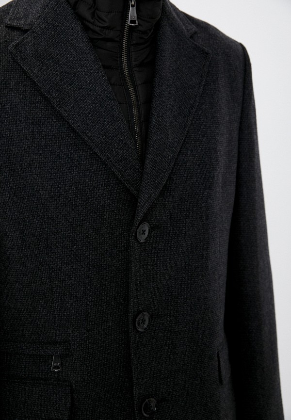 Пальто Al Franco цвет серый  Фото 6