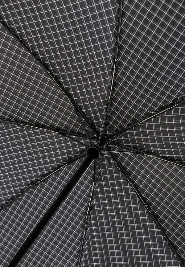 Зонт складной и брелок Flioraj цвет черный  Фото 4