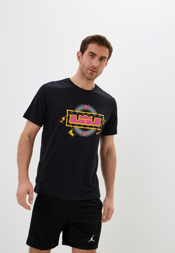 

Футболка спортивная Nike, Черный, LBJ M NK DF CROWN SS TEE