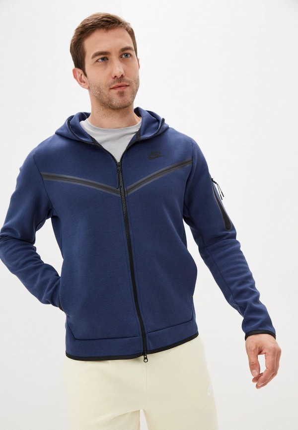 

Толстовка Nike, Синий, M NSW TCH FLC HOODIE FZ WR
