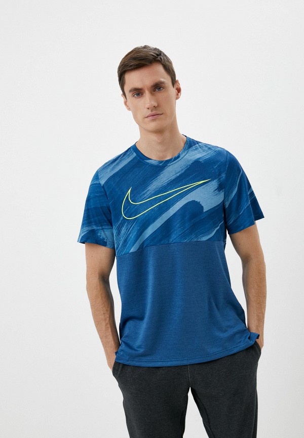 

Футболка спортивная Nike, Синий, M NK DF SC SUPERSET SS ENERGY
