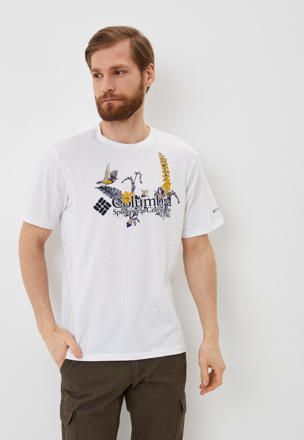 

Футболка Columbia, Белый, Path Lake™ Graphic Tee II