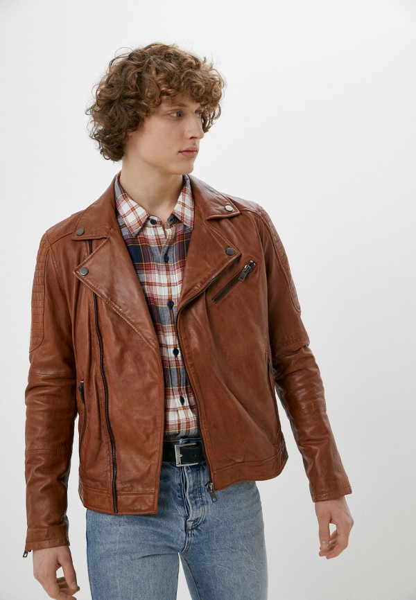 фото Куртка кожаная urban fashion for men