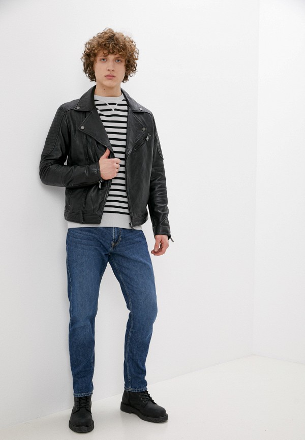 фото Куртка кожаная urban fashion for men