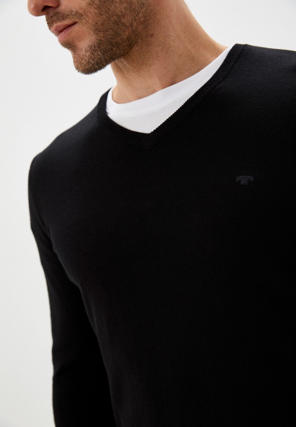 Пуловер Tom Tailor цвет черный  Фото 4