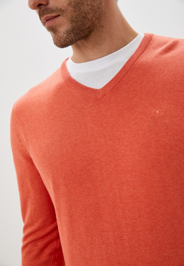 Пуловер Tom Tailor цвет оранжевый  Фото 4