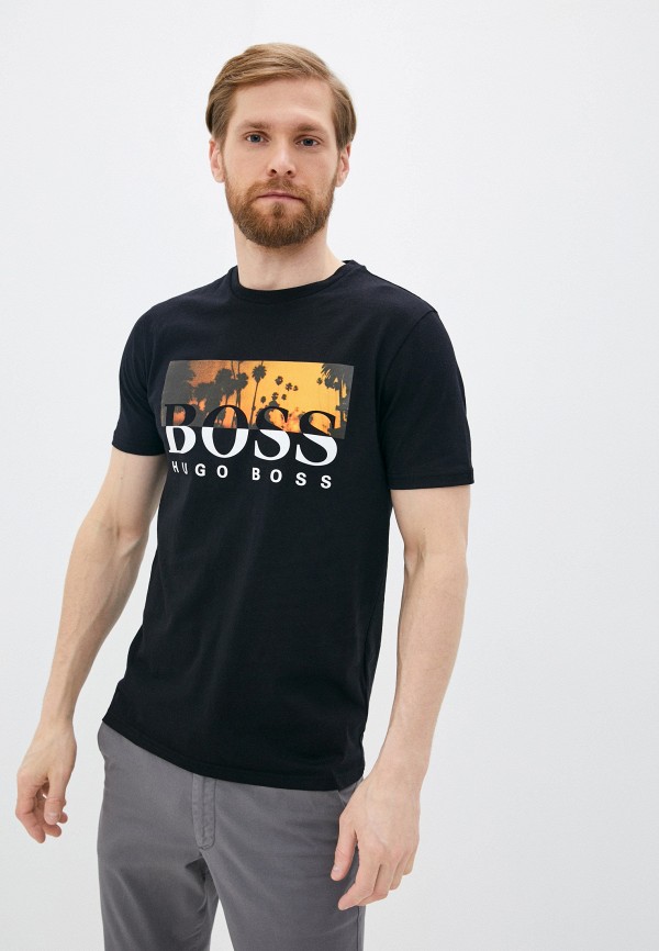 

Футболка Boss, Черный, EXCLUSIVE AT LAMODA