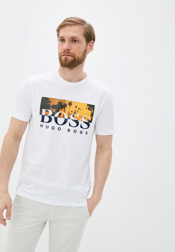 

Футболка Boss, Белый, EXCLUSIVE AT LAMODA
