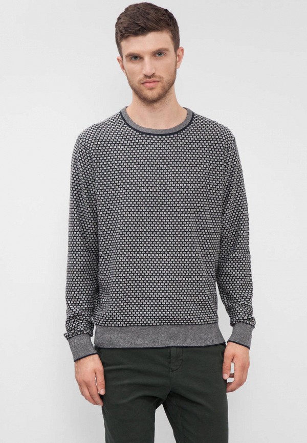 

Джемпер Tommy Hilfiger, FLOATING JACQUARD C-NK CF, Синий