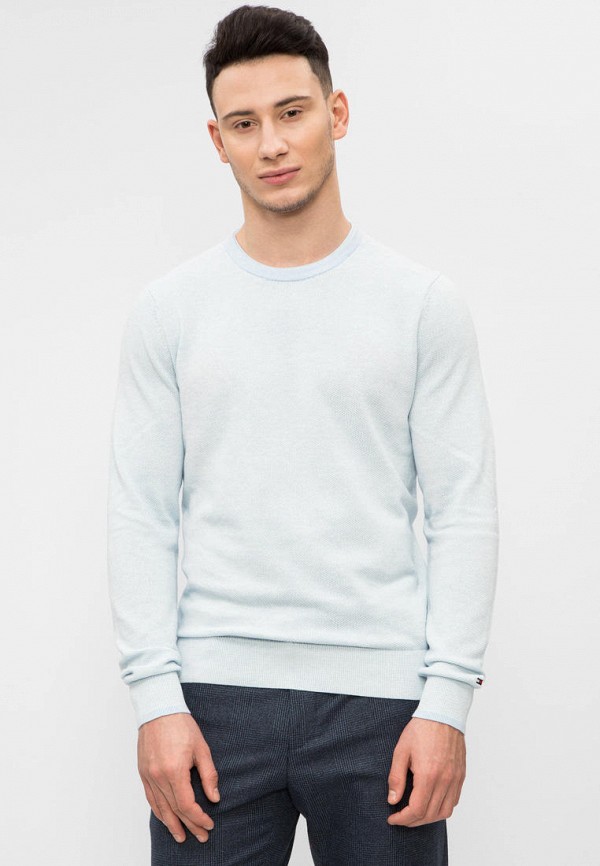 

Джемпер Tommy Hilfiger, TEXTURED TWO COLOUR C-NK CF, Голубой