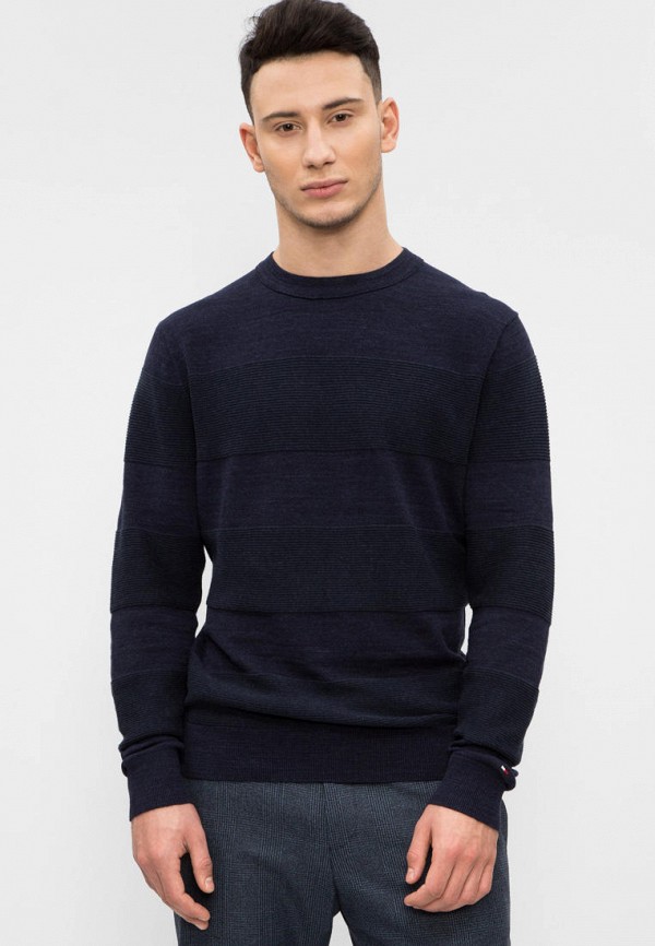 

Джемпер Tommy Hilfiger, HTR STRUCTURED BLOCK STP C-NK CF, Синий
