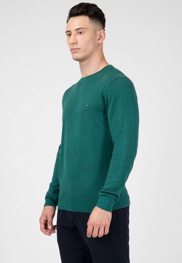 

Джемпер Tommy Hilfiger, COTTON SILK CNECK, Зеленый