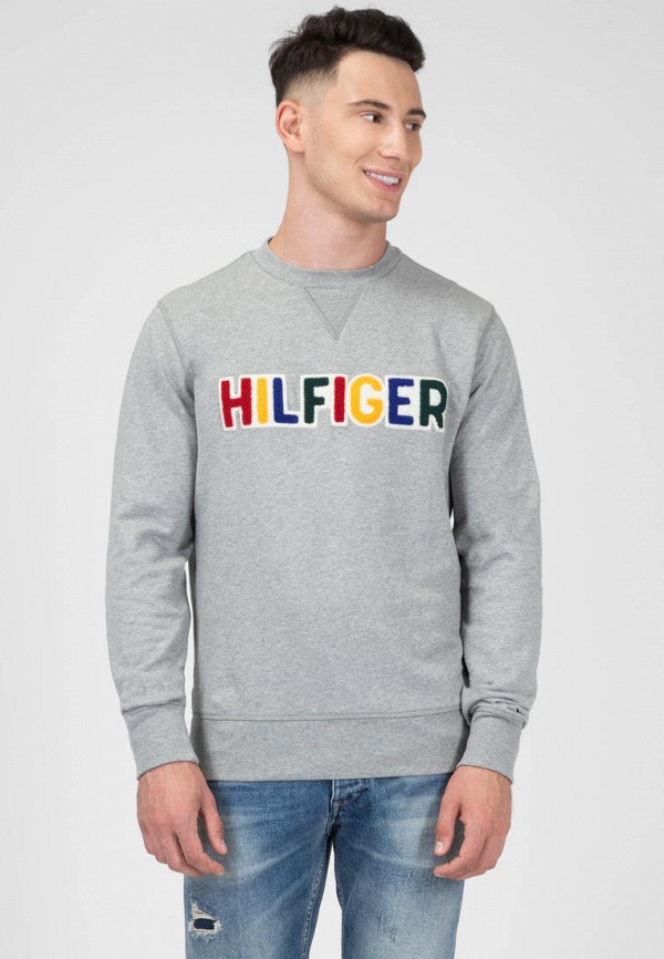 

Свитшот Tommy Hilfiger, Серый, PLAYFUL LOGO SWEATSHIRT