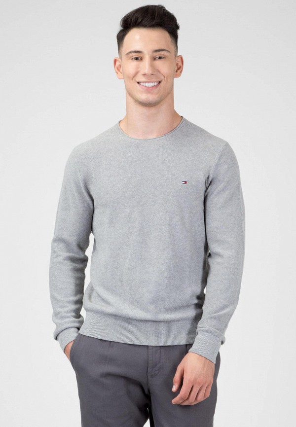 

Джемпер Tommy Hilfiger, PRE-TWISTED RICECORN CNECK, Серый