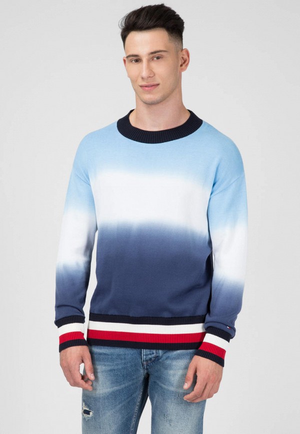 

Джемпер Tommy Hilfiger, Синий, DIP DYED OVERSIZED SWEATER
